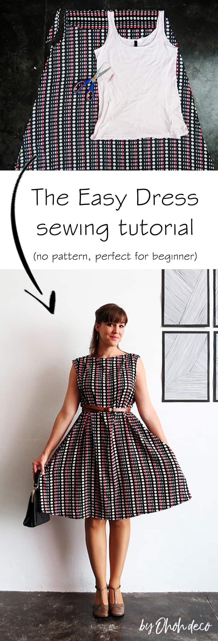 The Easy Dress Sewing Tutorial