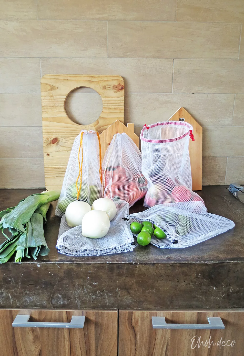 Multi Pocket Cotton Vegetable Bag (White) in Surat at best price by Param  Packaging - Justdial