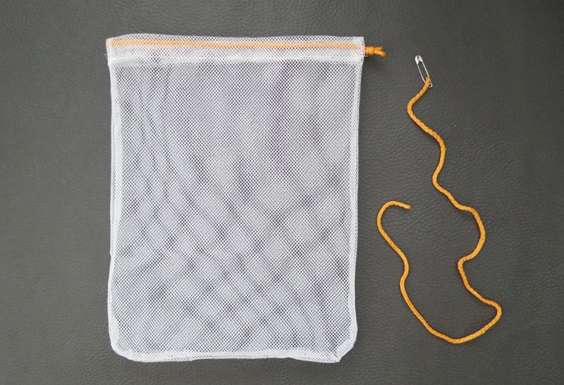 How to sew reusable fabric bags for fruits and vegetables