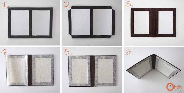 DIY Easy Photo Frame using cardboard  Mini Photo frames wall decor at home  