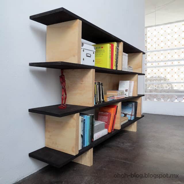 homemade bookcase