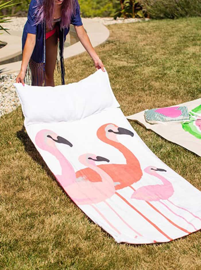 5 ways to make yourself a beach towel  Ohoh deco