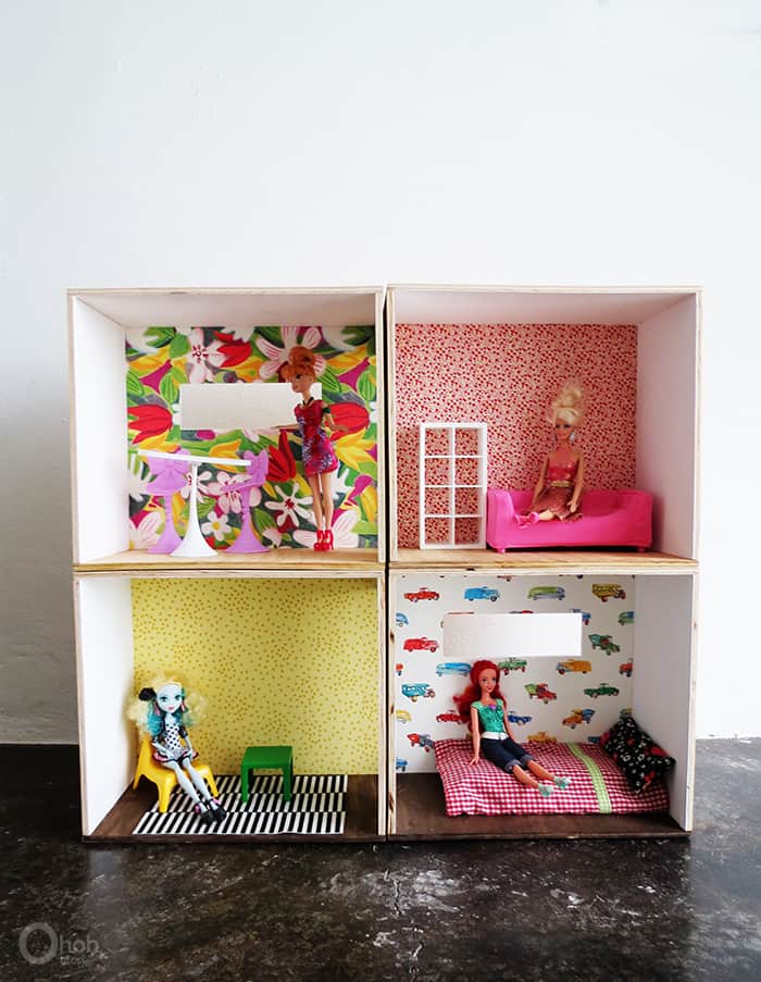 barbie doll house diy plans