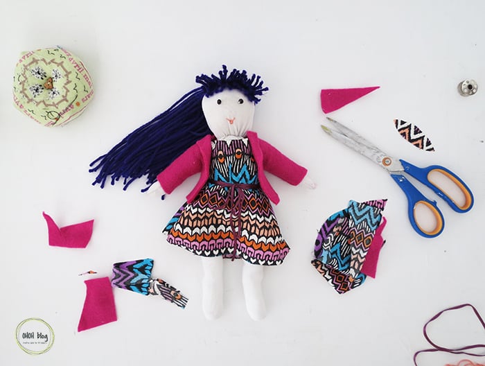 How to make a sock doll