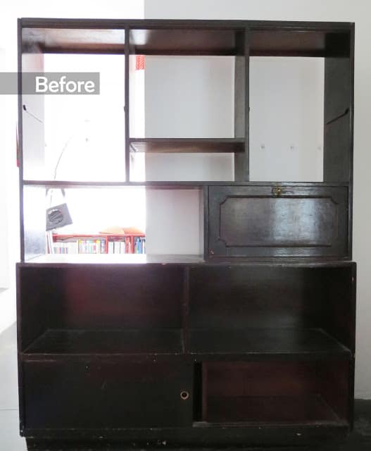 Easy furniture makeover before