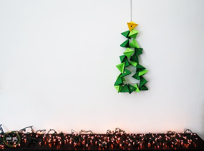 diy paper christmas advent calendar