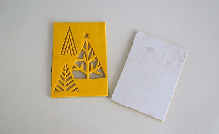 How to make Stamped Christmas greeting Cards