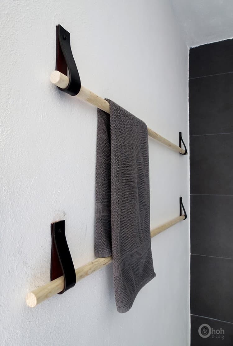 make towel holder in 5 minutes