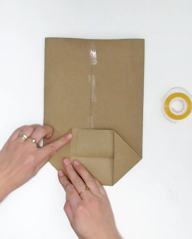 How To Make Paper gift bag? How To Make Paper Handbag, Origami Paper Bag  Tutorial