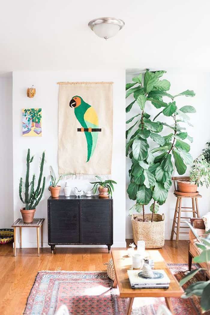 Miami inspired tropical decor ideas