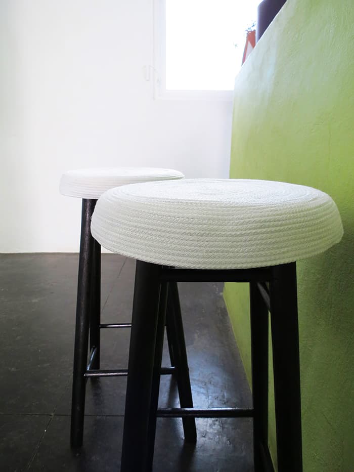 Bar stool makeover