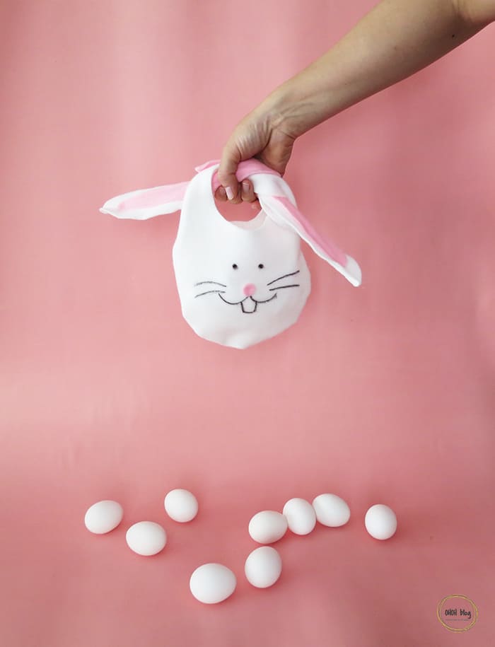 diy no-sew bunny bag