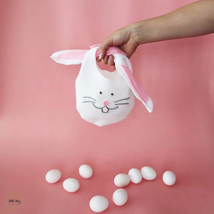 make an easter bunny bag