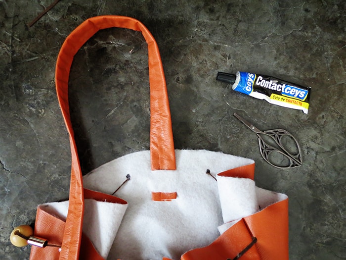 diy no sew purse