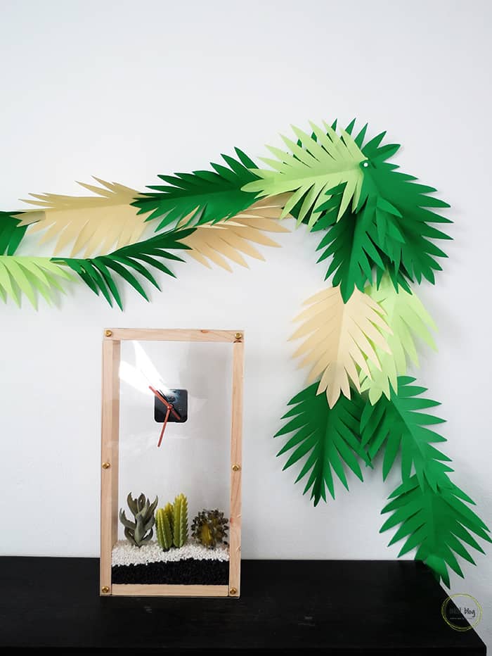 paper leaf garland