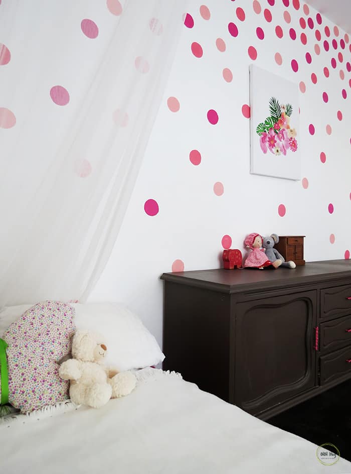 polka dot wall