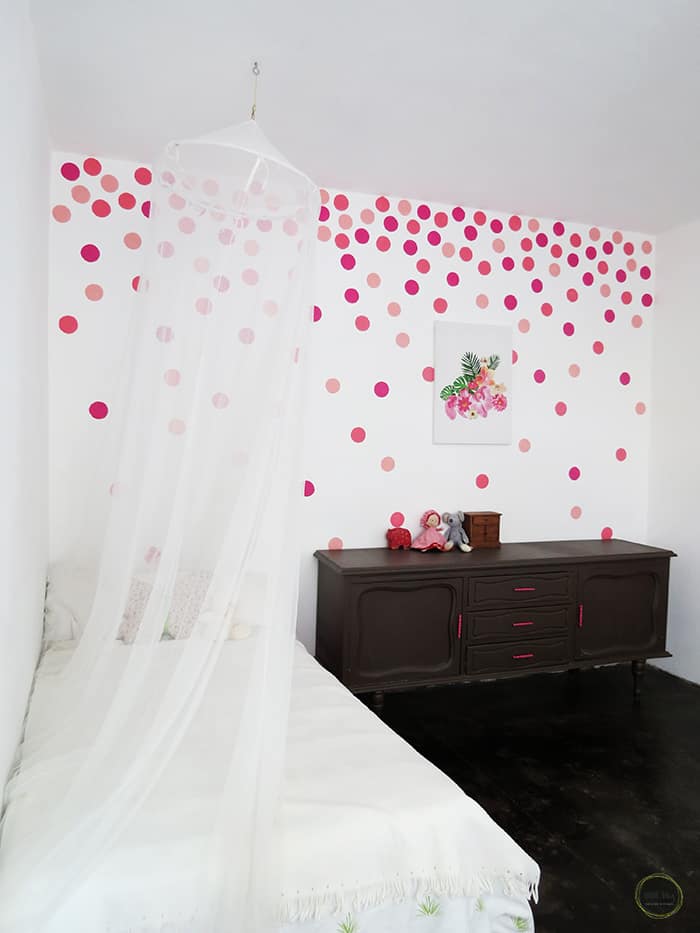 polka dot wall