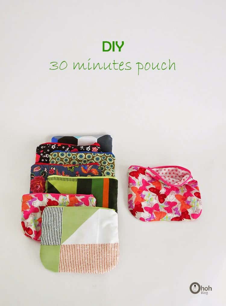 easy to sew pouch tutorial