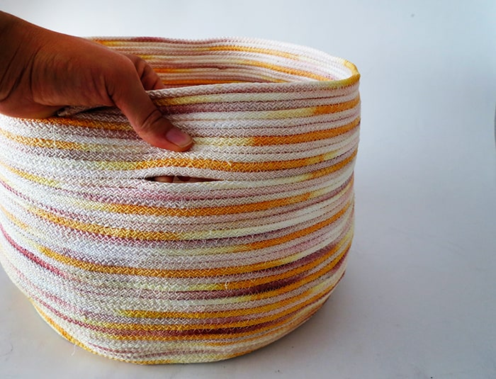 How to make a rope basket