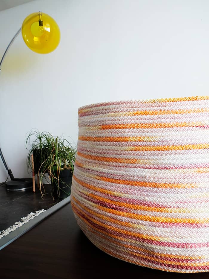 diy rope basket