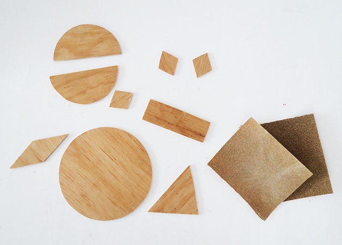 wood pieces to make wall art