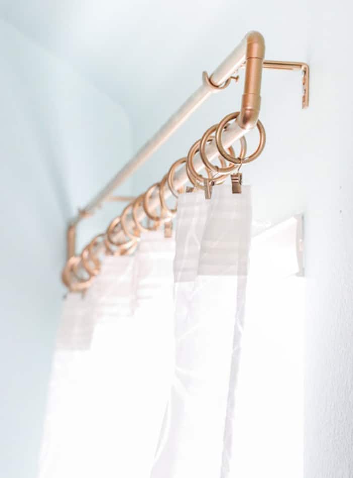 How to make DIY Curtain Rods