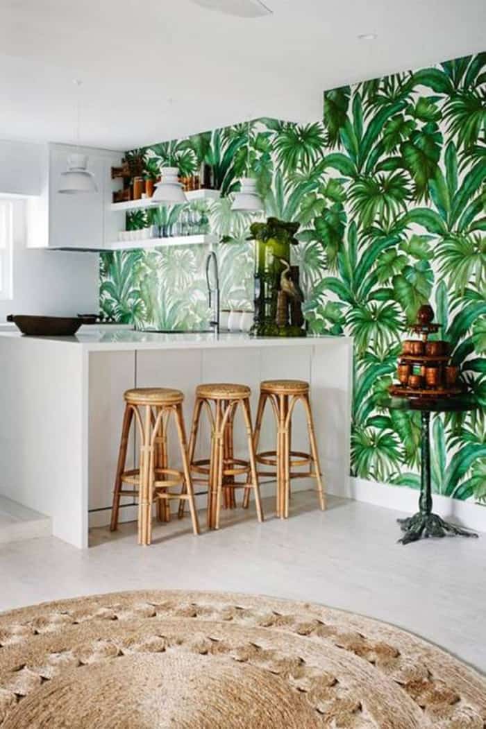 Miami inspired tropical decor ideas