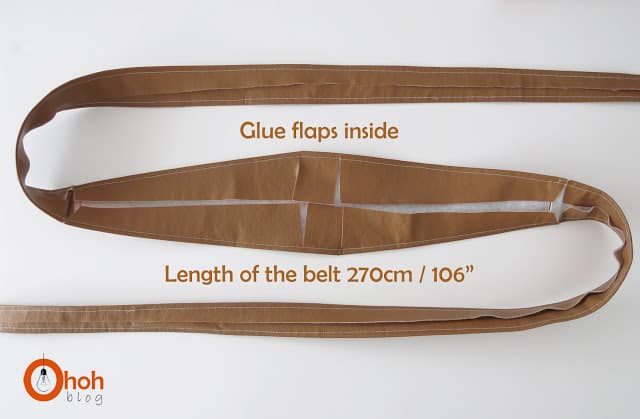 How to Make a High Waist Belt