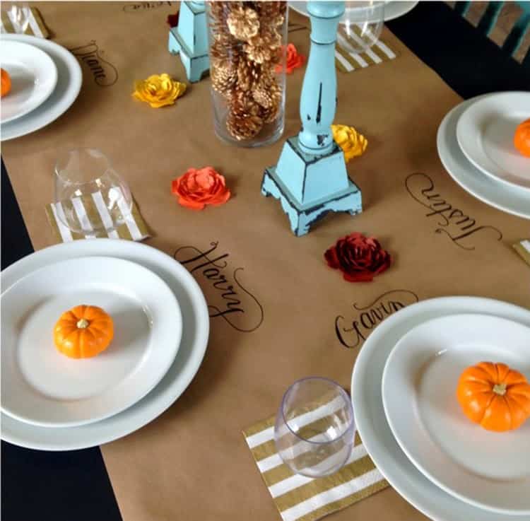 18 DIY Table Runner Ideas That Will Transform Your Dining Table