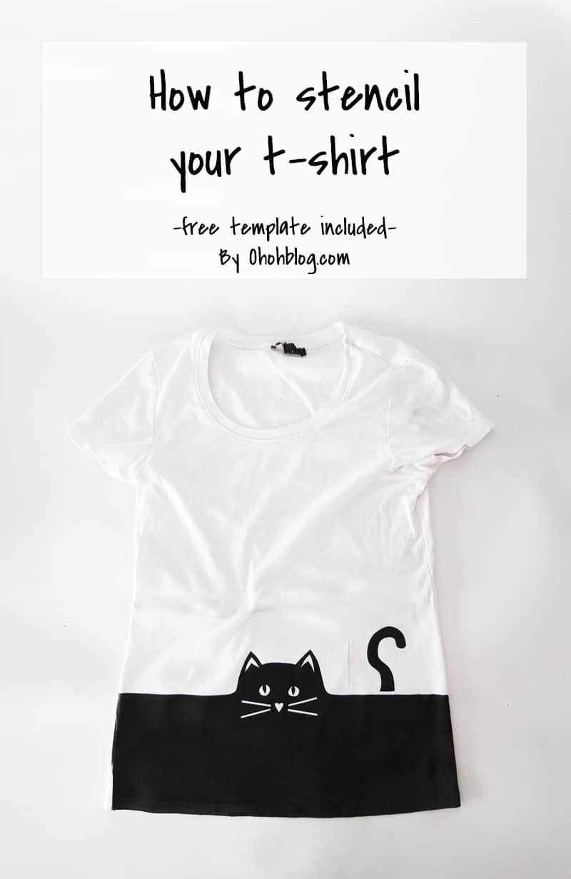 How To Stencil A T shirt How To Stencil A T shirt