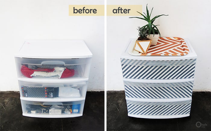 DIY PLASTIC STORAGE BIN MAKEOVER  HOME DECORATING IDEAS - Easily