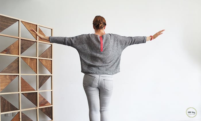 how to sew a sweater with knit fabric