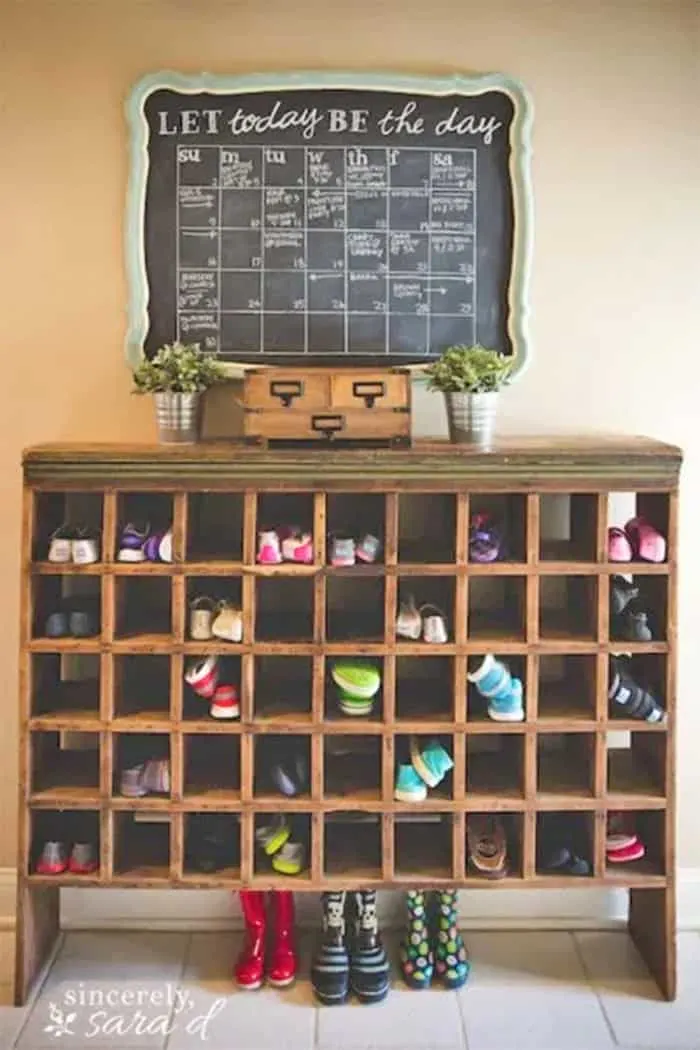 DIY SHOE ORGANIZER USING CARDBOARD- shoe rack/ storage ideas using