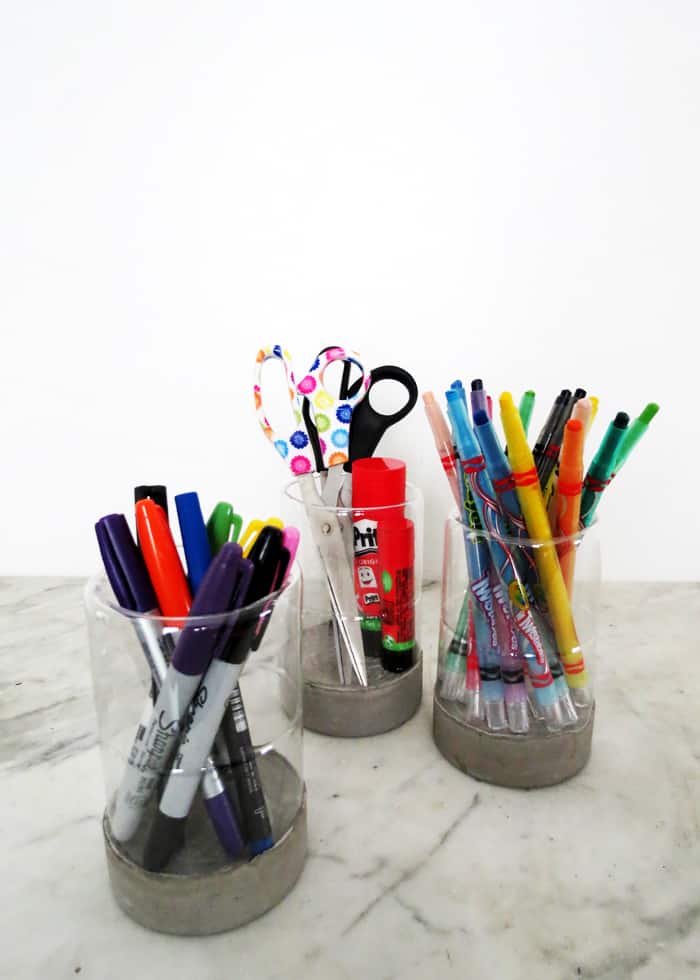 DIY Recycled Pencil Holder