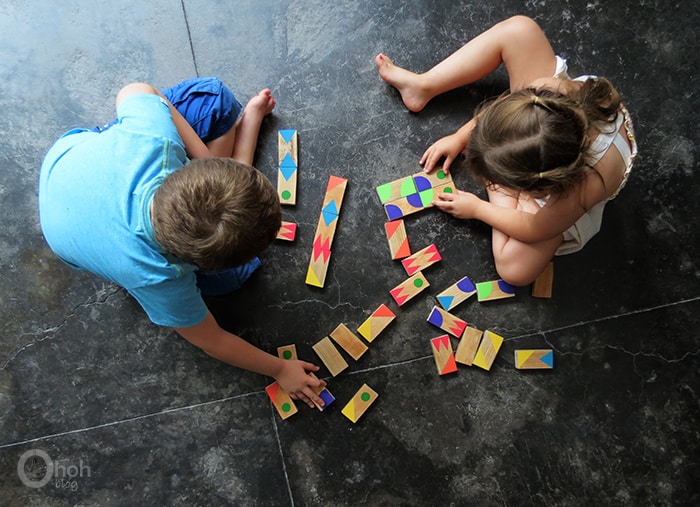 making dominoes