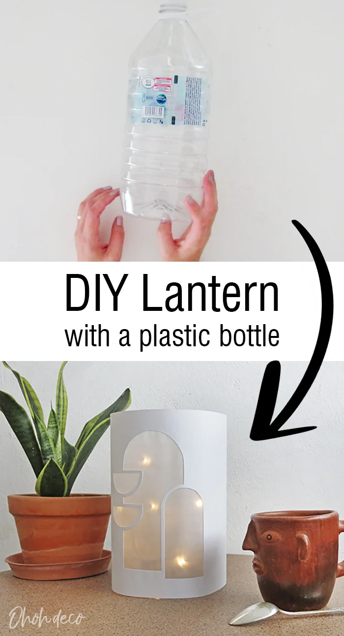 Water Bottle Lantern