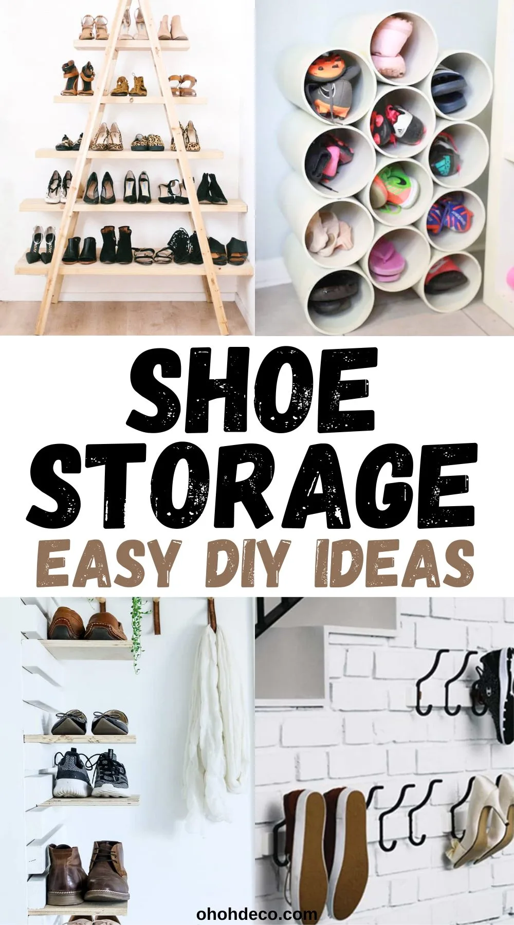 Shoe Storage Ideas DIY: 21 easy projects to try