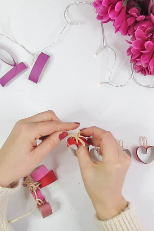 Fast And Easy Heart Garland Diy