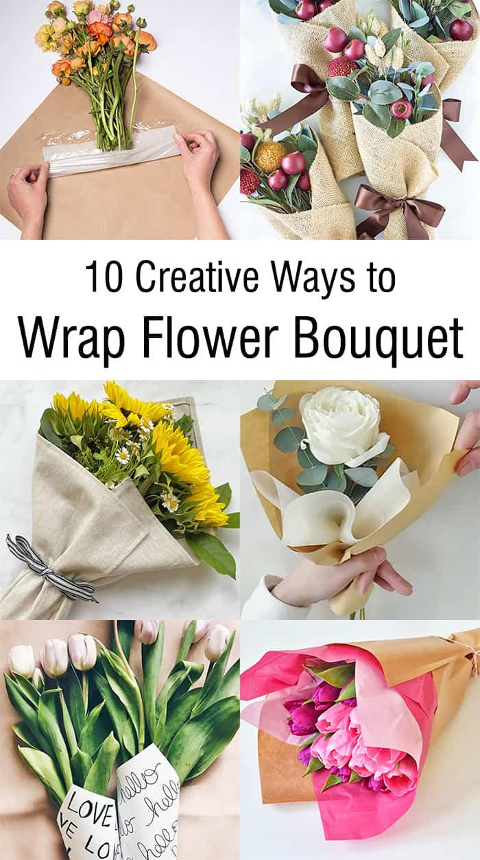 Top 10 Best way single rose wrapping // Easy flower bouquet wrapping  tutorial 