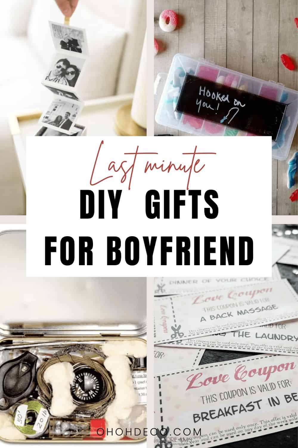 Cool DIY Gifts to Make For Your Boyfriend - Easy, Cheap and Awesome Gift  Ideas to Make for Gu… | Diy gifts for him, Boyfriend christmas diy, Diy  gifts for boyfriend