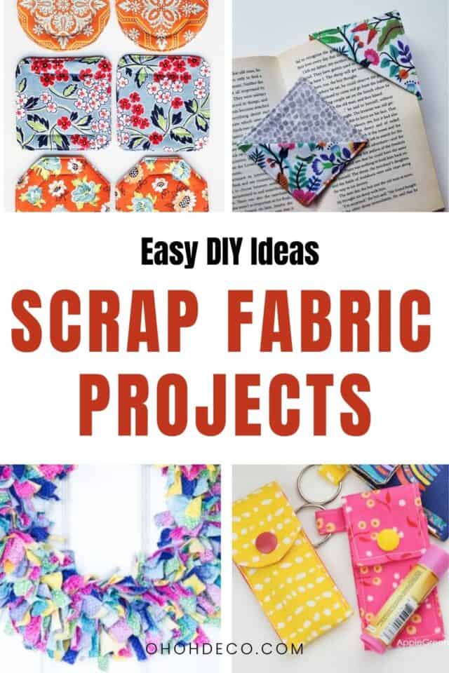 Scrap Fabric projects: Creative Ways to Upcycle