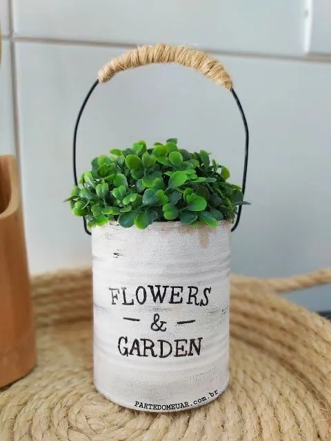 flower pot with handle diy