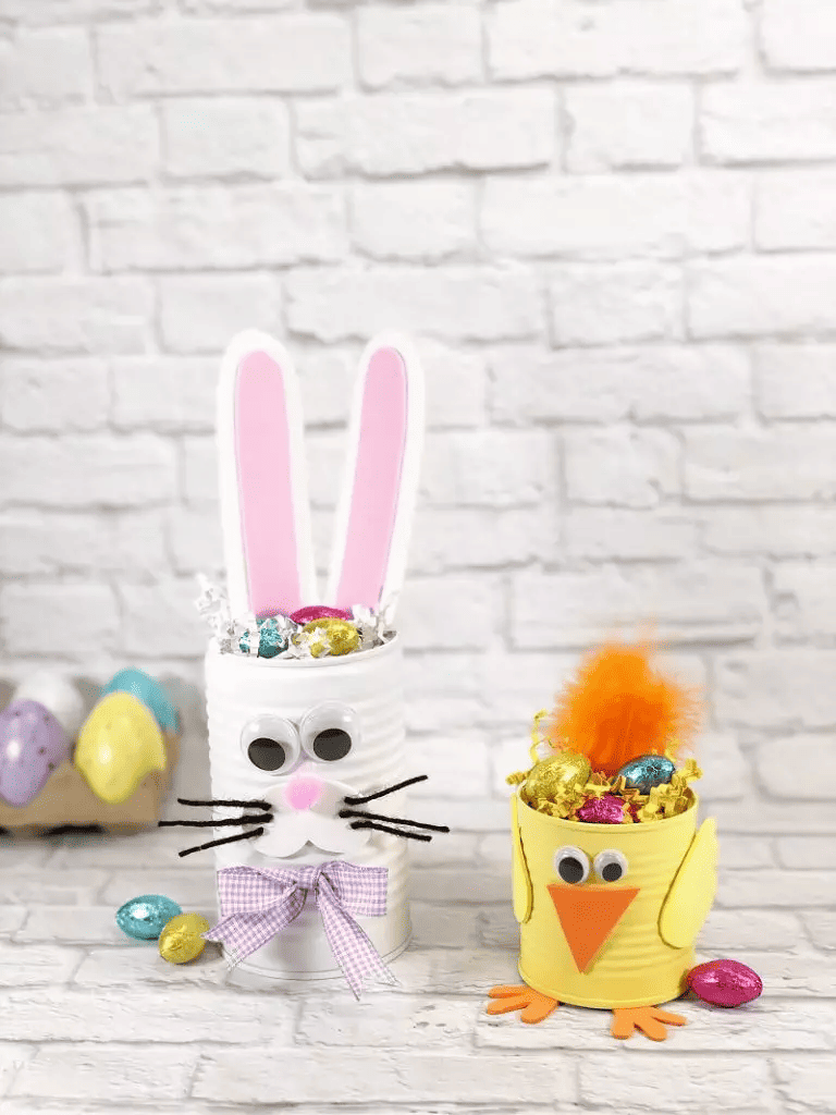 recycled easter bunny