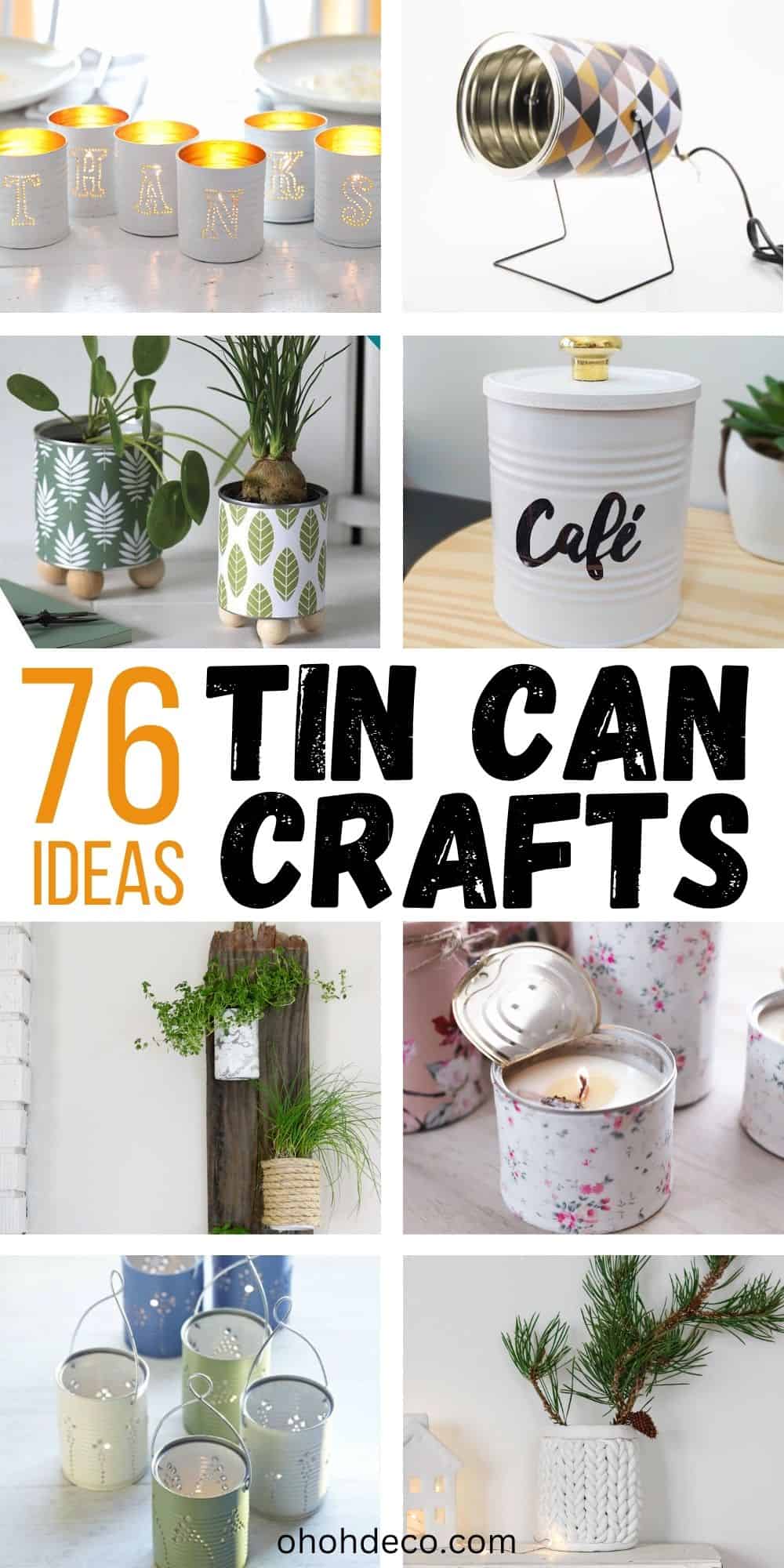 tin can crafts ideas