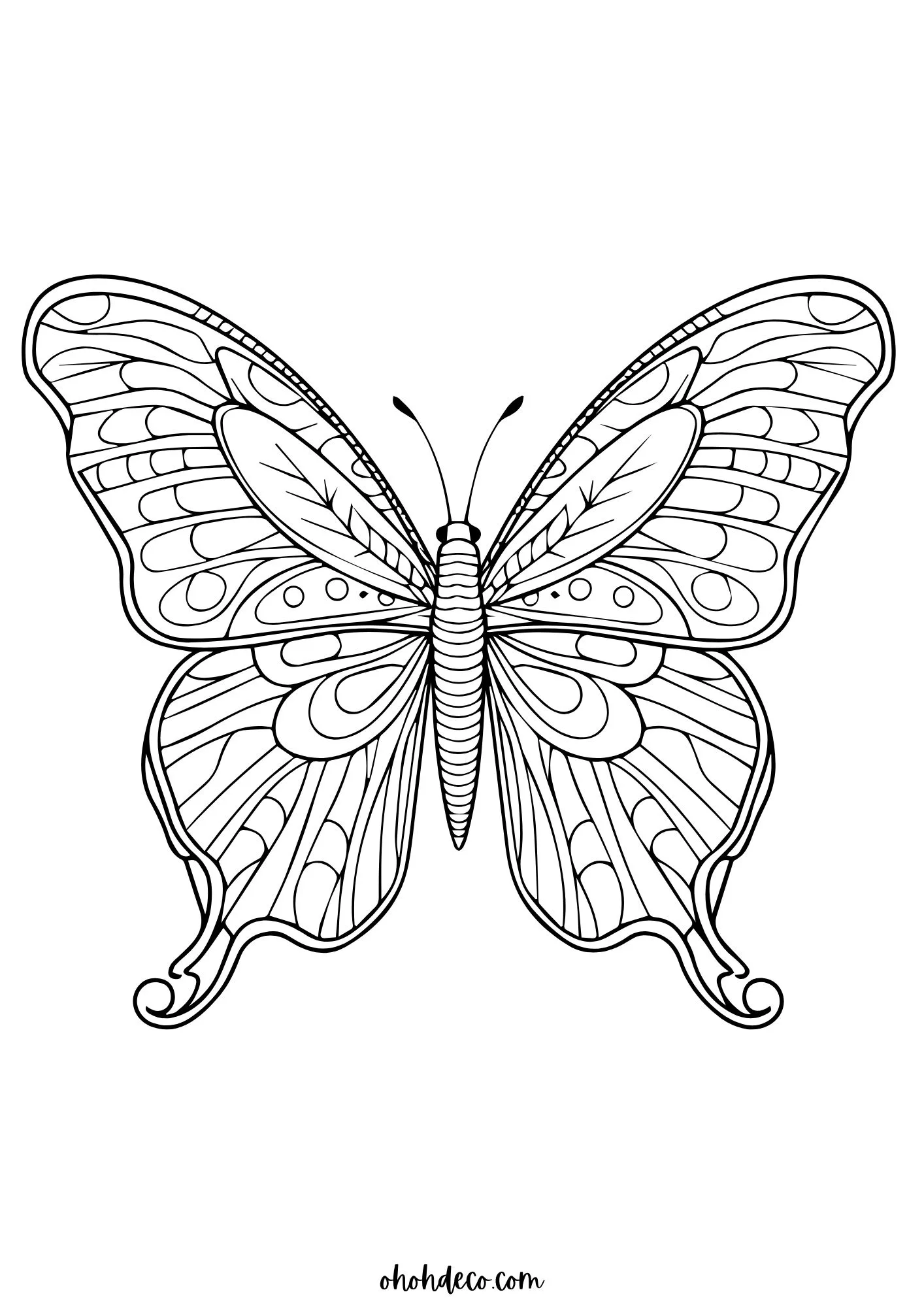 Butterfly to color