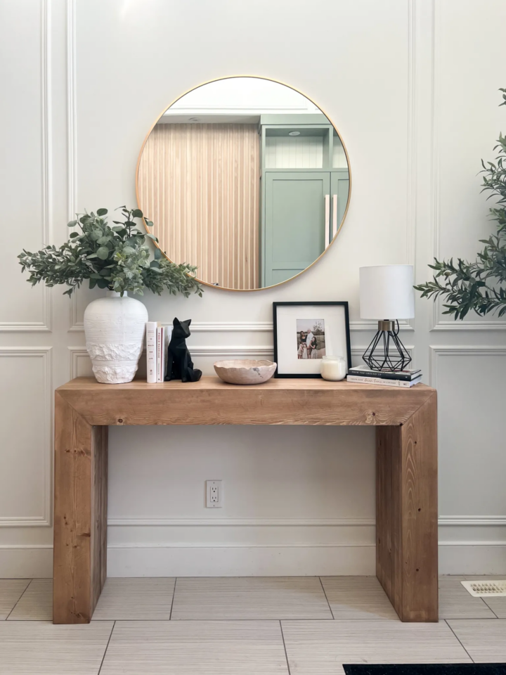 37 Unique DIY Console Table Ideas to Transform Your Space