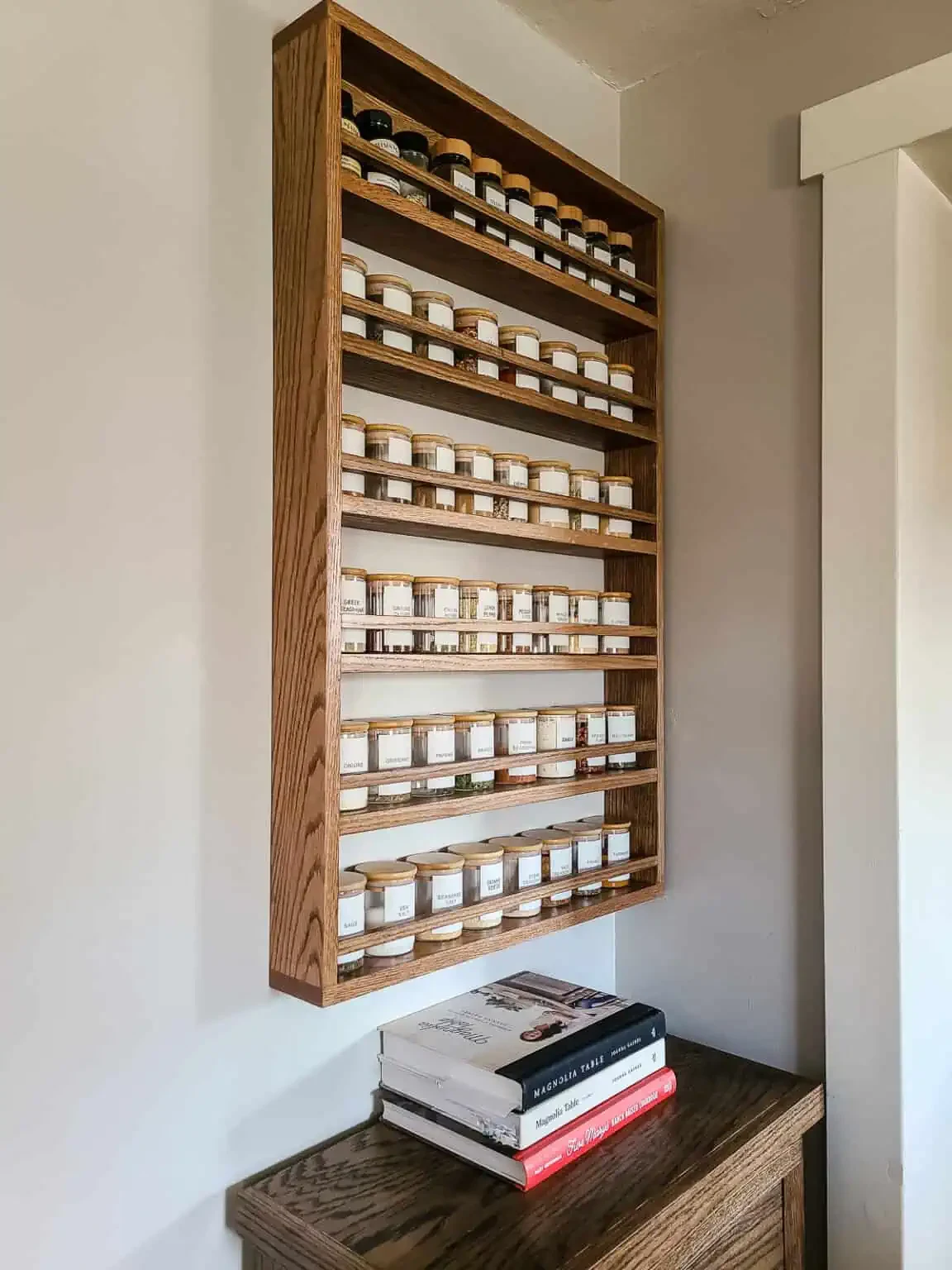 Wooden spice shelves sale