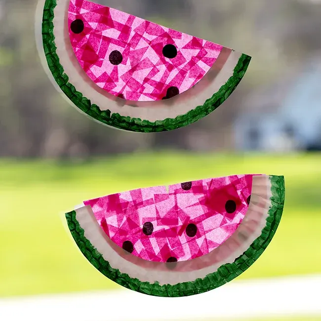 30 Fun and Easy Watermelon Crafts for Kids and Adults