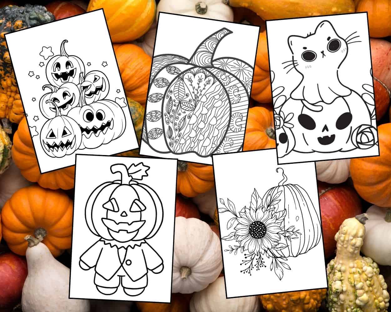 The Ultimate Collection of Free Pumpkin Coloring Pages