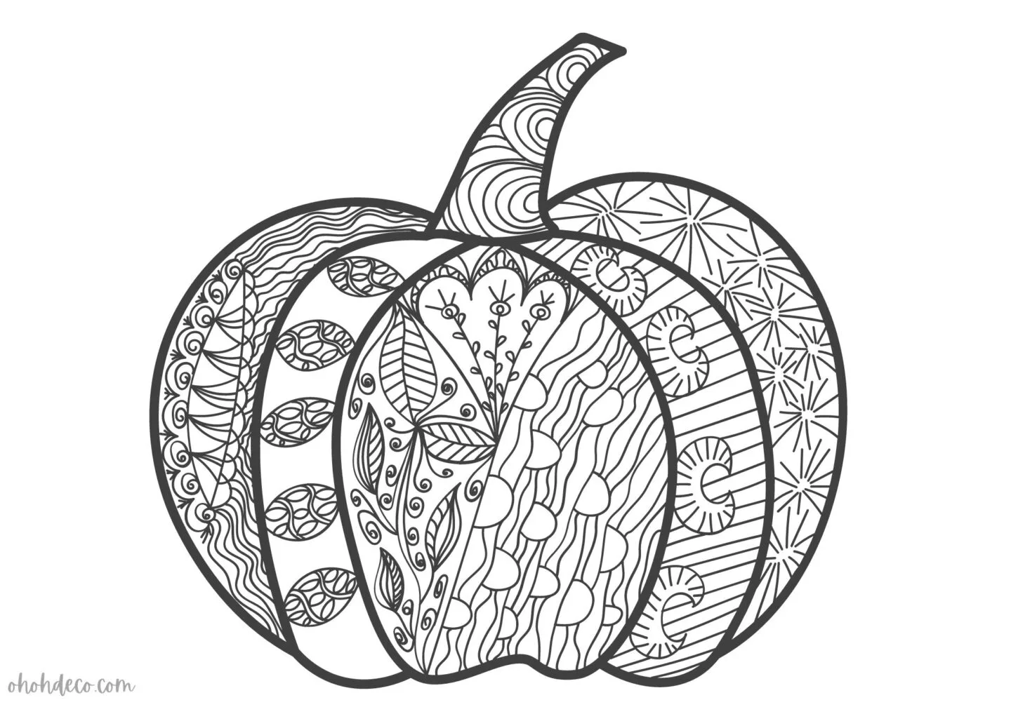 pumpkin mandala